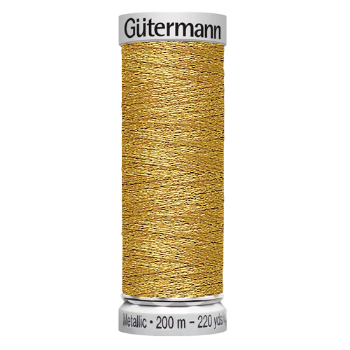 Нитки Gütermann Metallic №135 200м Цвет 7007 