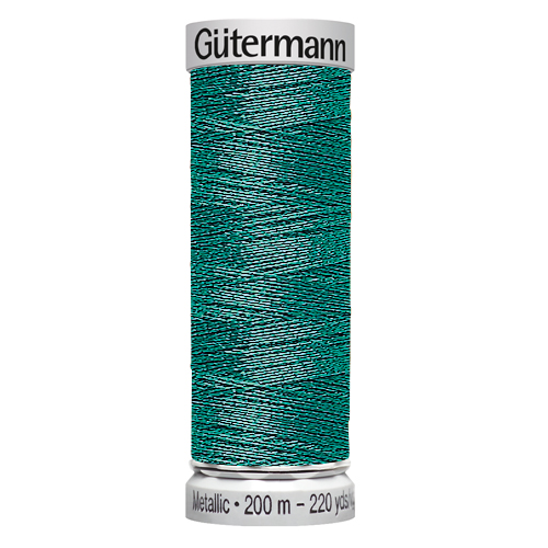 Нитки Gütermann Metallic №135 200м Цвет 7015 