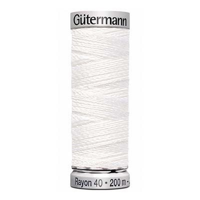 Нитки Gütermann Rayon №40 200м Цвет 1002 