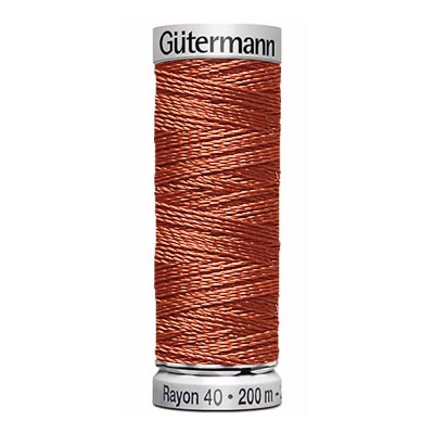 Нитки Gütermann Rayon №40 200м Цвет 1237 