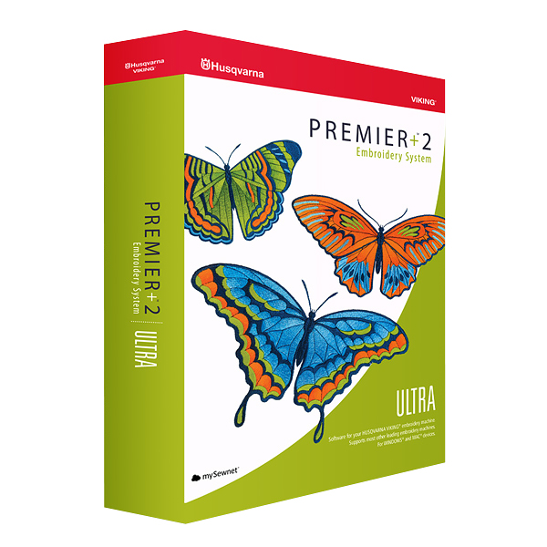 Premier+2 ULTRA (Windows + macOS, английский язык) Программное обеспечение для вышивальных машин, для установки на компьютеры с операционной системой Windows и macOS