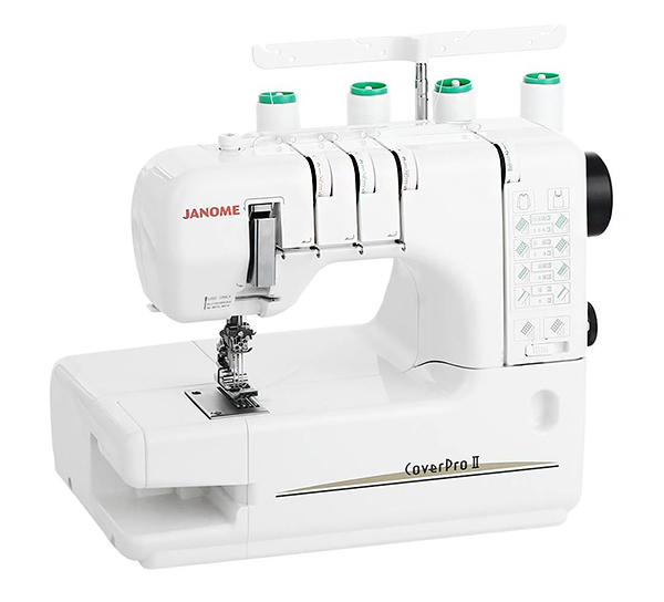 Janome CoverPro II 3-х игольная 4-х ниточная плоскошовная машина