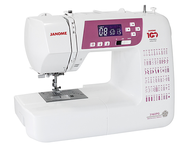 Janome 3160PG Anniversary Edition Швейная машина с микропроцессорным управлением