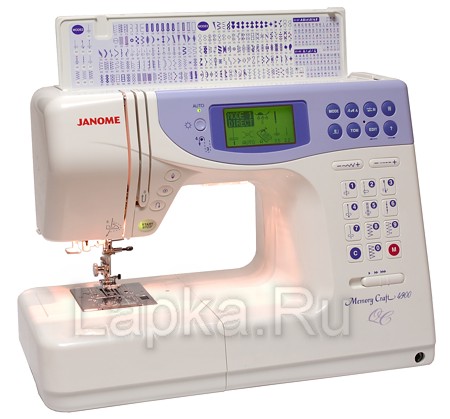 Janome Memory Craft 4900 Quilters Companion Швейная машина с микропроцессорным управлением