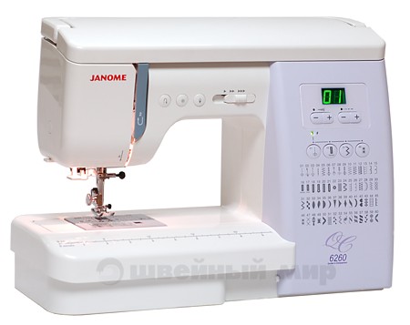 Janome 6260 QC Швейная машина с микропроцессорным управлением