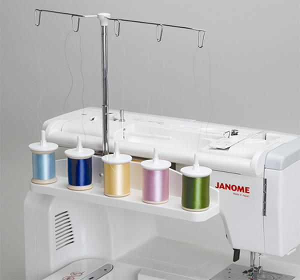 Стойка на пять катушек для Janome Memory Craft 550E, 500E, 9900, 12000, 15000 