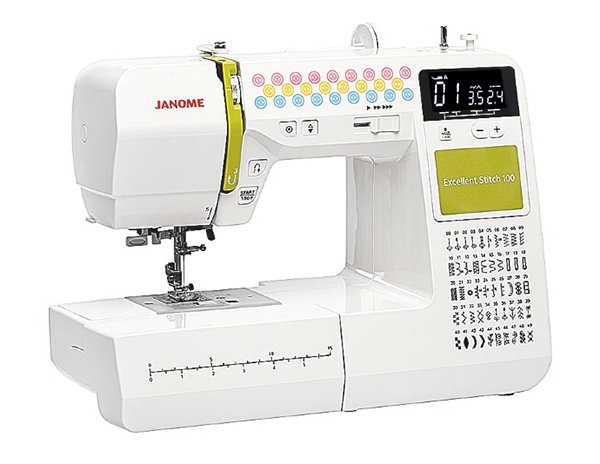 Janome Excellent Stitch 100 Швейная машина с микропроцессорным управлением