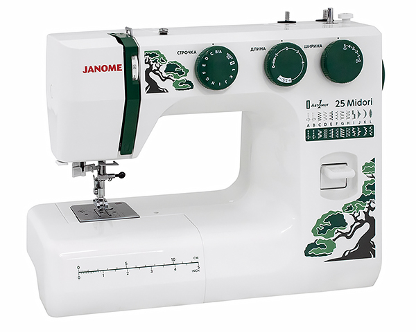 Janome 25 Midori (Уценка) Электромеханическая швейная машина