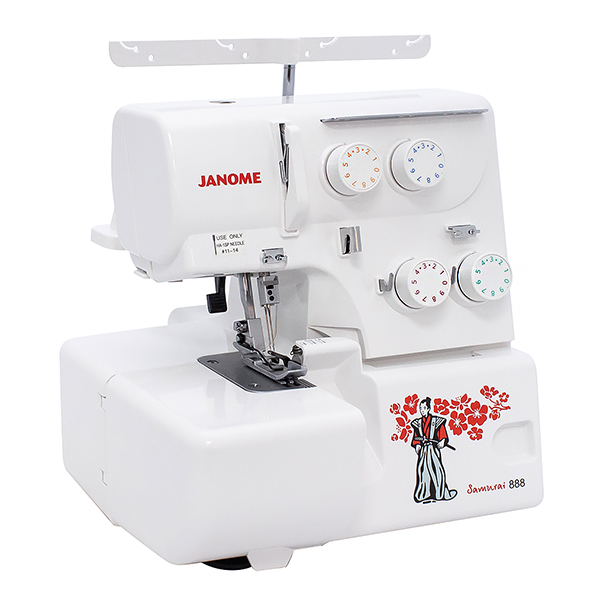 Janome Samurai 888 4-x (3-x) - ниточный оверлок