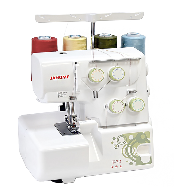 Janome T-72 4-x (3-x) - ниточный оверлок