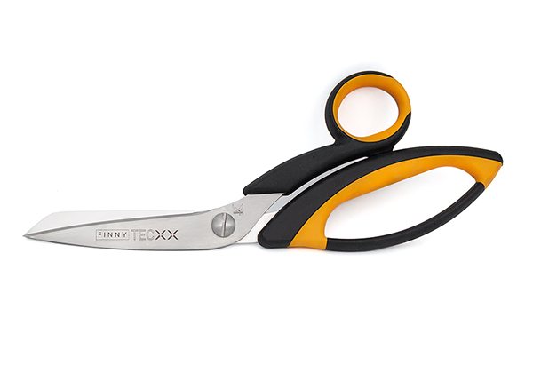 Ножницы FINNY Tec X 24 см усиленные для кевлара и стекловолокна, два зубчатых лезвия 