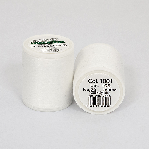 Нитки шпульные Madeira Bobbinfil №70 (1500м) белые 