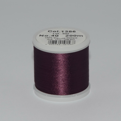 Madeira Rayon №40 200м цвет 1386 