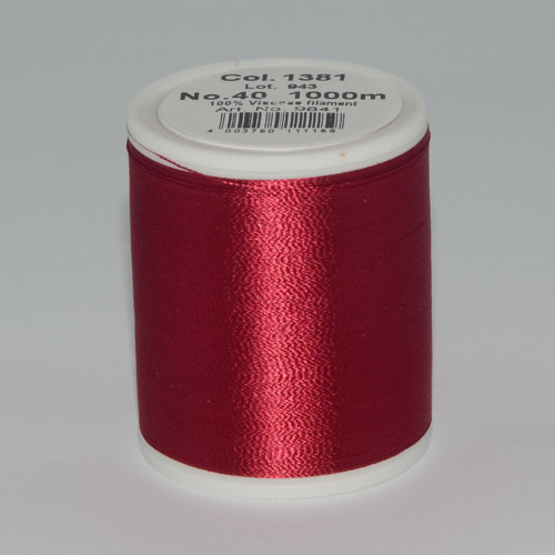 Madeira Rayon №40 1000м цвет 1381 