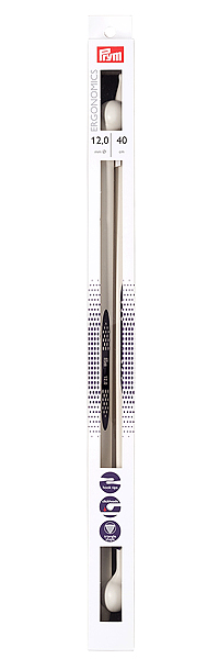 Спицы эргономичные Prym Ergonomics 40см/12,0мм (2шт) 