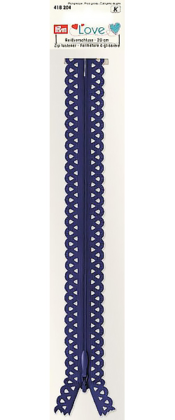 Молния Prym Love S11 декоративная потайная 20 см лиловая 