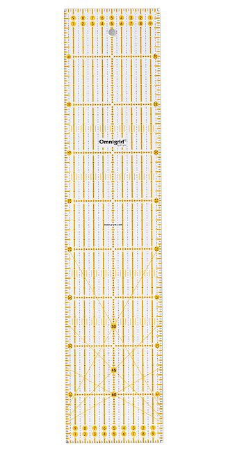 Линейка для пэчворка 45х10см 