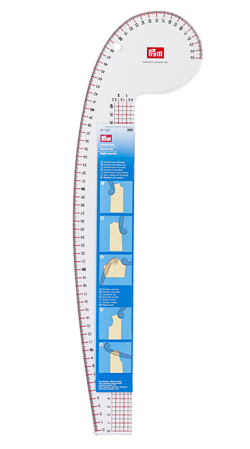 Лекало портновское пройма и окат рукава 
