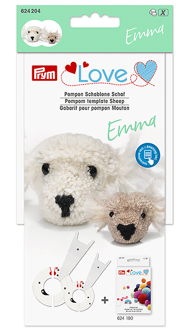 Шаблон для помпона Prym Love, Овца Эмма 