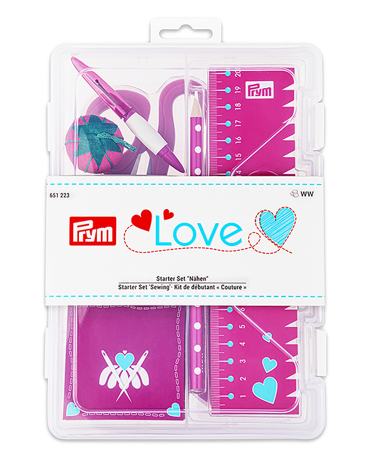 Набор Prym Love "Шитьё", 8 предметов, розовый 