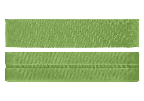 Косая бейка х/б (20мм), цвет зелёного яблока 