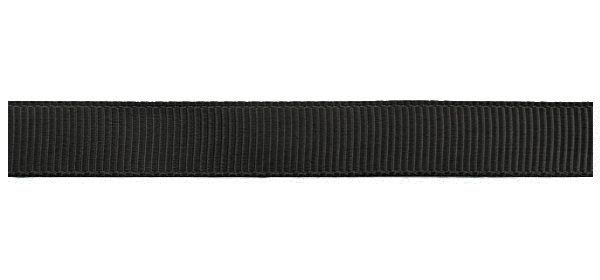 Репсовая лента (16мм), черный 