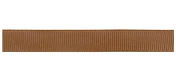 Репсовая лента (16мм), коричневый 