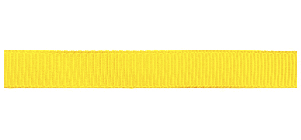 Репсовая лента (16мм), желтый 