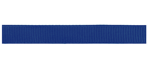 Репсовая лента (16мм), синий темный 