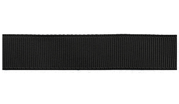 Репсовая лента (26мм), черный 