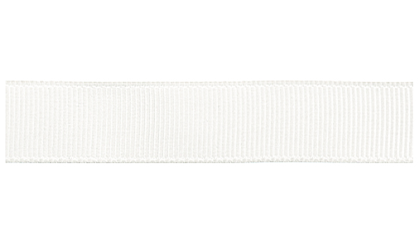 Репсовая лента (26мм), белый 