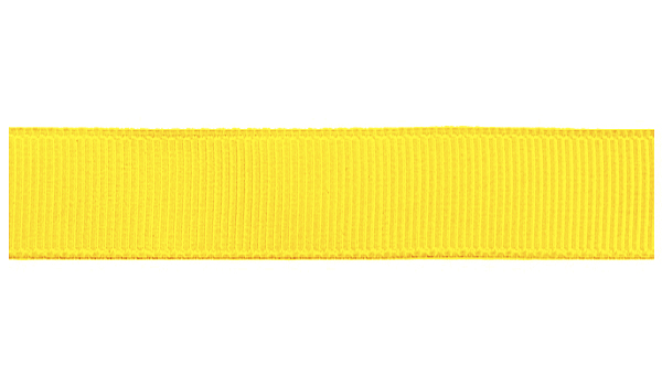 Репсовая лента (26мм), желтый 