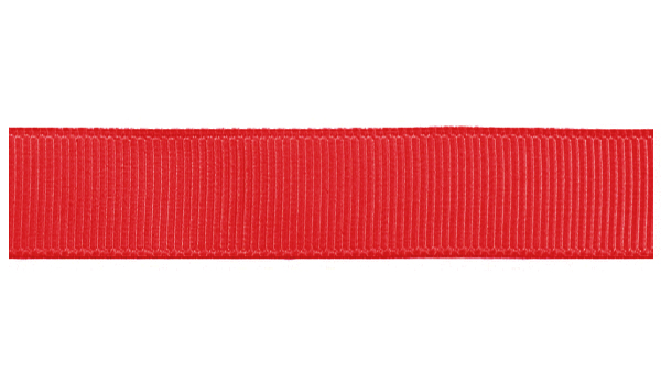 Репсовая лента (26мм), красный 