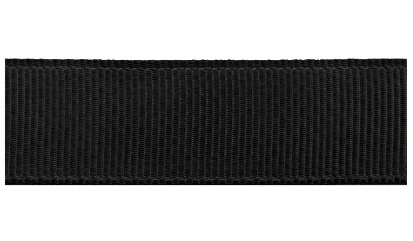 Репсовая лента (38мм), черный 