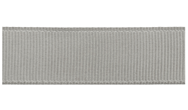 Репсовая лента (38мм), серый 