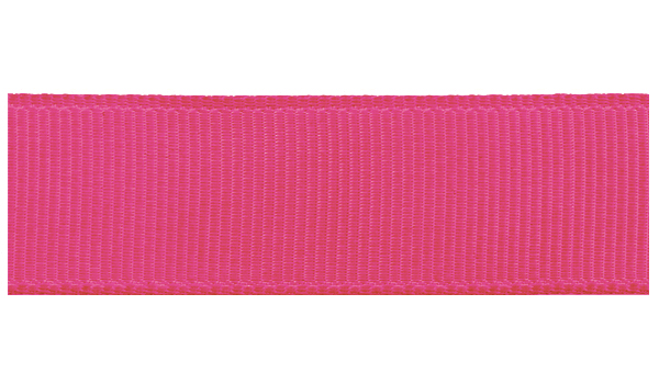 Репсовая лента (38мм), розовый яркий 