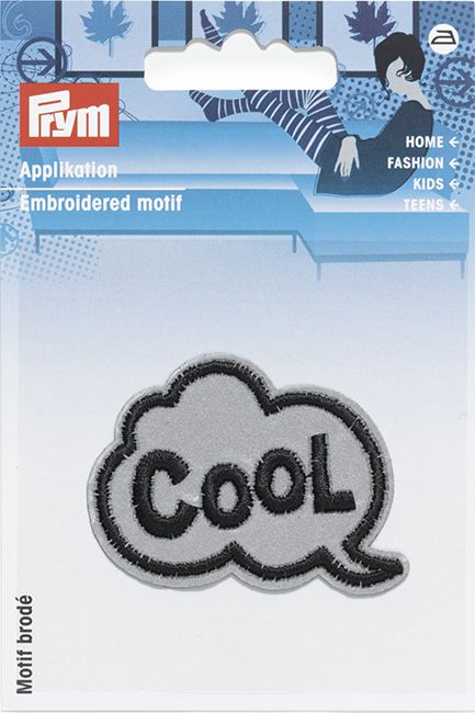 Аппликация Cool светоотражающая 54х39мм 