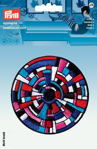 Аппликация Юла многоцветная 65х85мм 