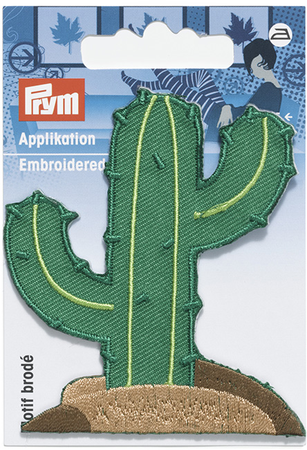 Аппликация Кактус 62х74мм 
