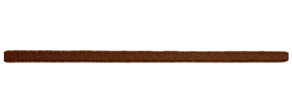 Атласная лента  (3мм), коричневый средний 