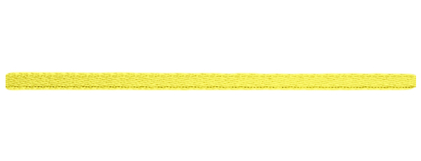 Атласная лента  (3мм), лимонный 