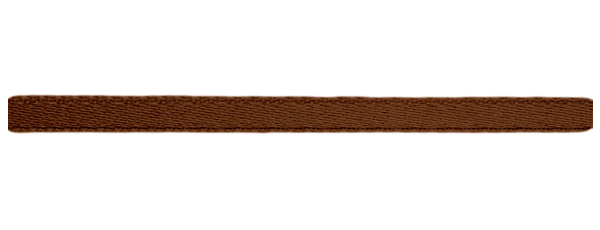 Атласная лента  (6мм), коричневый средний 