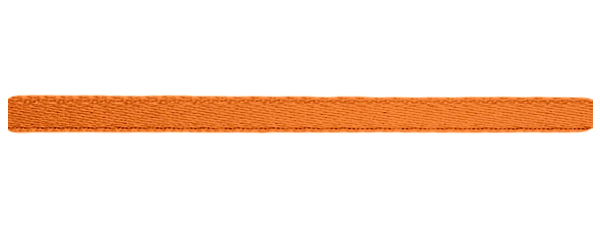 Атласная лента  (6мм), оранжевый 