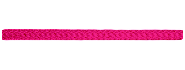 Атласная лента  (6мм), розовый яркий 
