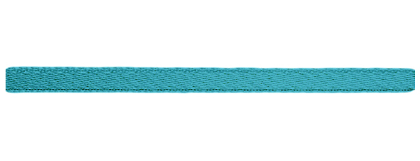 Атласная лента  (6мм), цвет Карибского моря 
