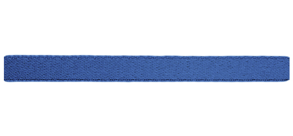 Атласная лента  (10мм), синий 
