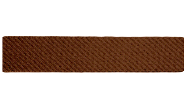 Атласная лента (25мм), коричневый средний 