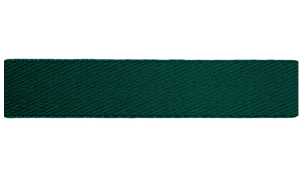 Атласная лента (25мм), цвет еловой хвои 