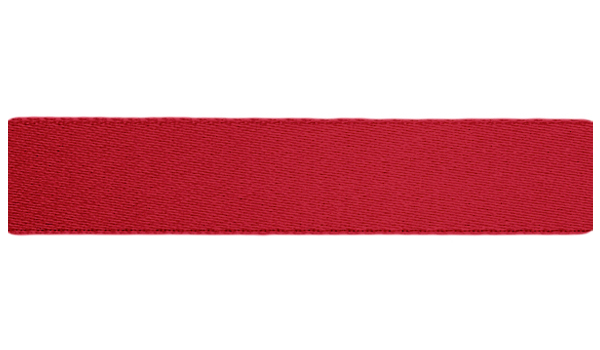 Атласная лента (25мм), красный темный 