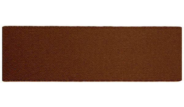 Атласная лента (38мм), коричневый средний 